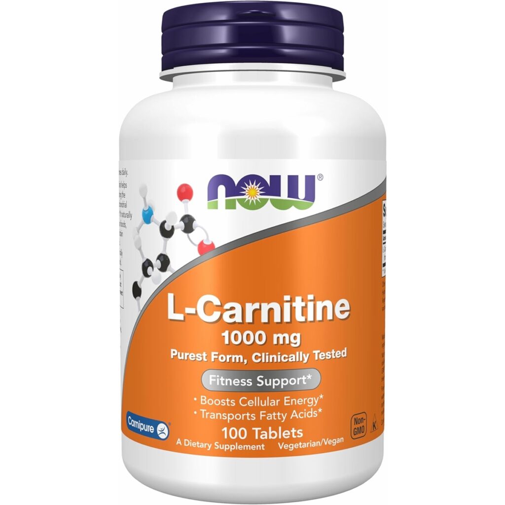 now foods社 l カルニチン 1000mg 100粒入り　