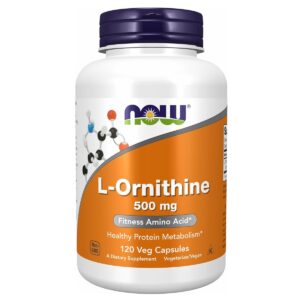now foods l オルニチン 500mg 120カプセル入り