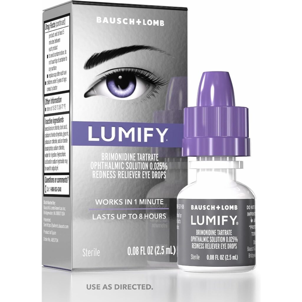 ルミファイ lumify ブリモニジン配合目薬　7.5ml入り