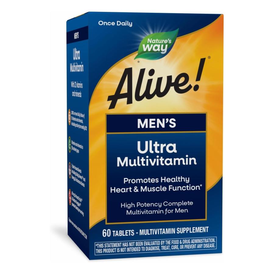 nature’s way alive!　アライブ　ワンスデイリー　メンズ　マルチビタミン　60粒入り