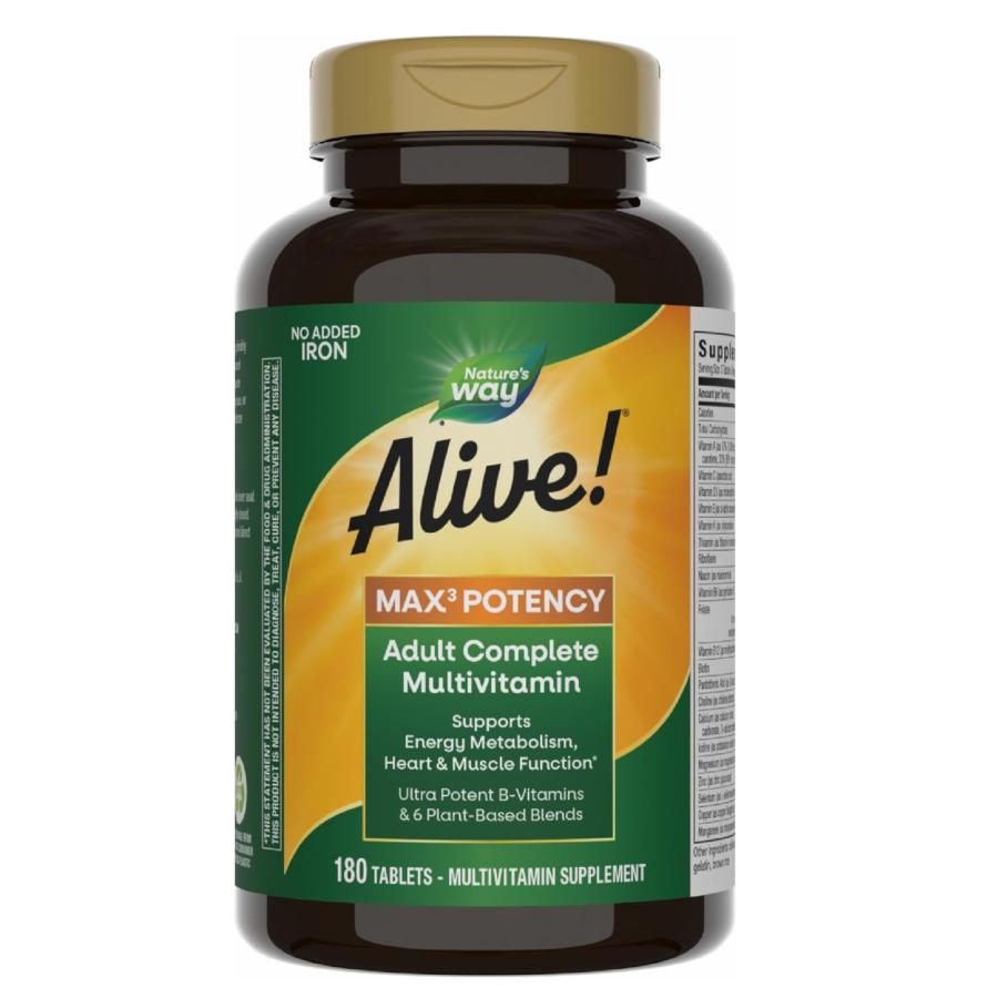 nature’s way alive!　アライブ　マックス3デイリー　マルチビタミン　180粒入り